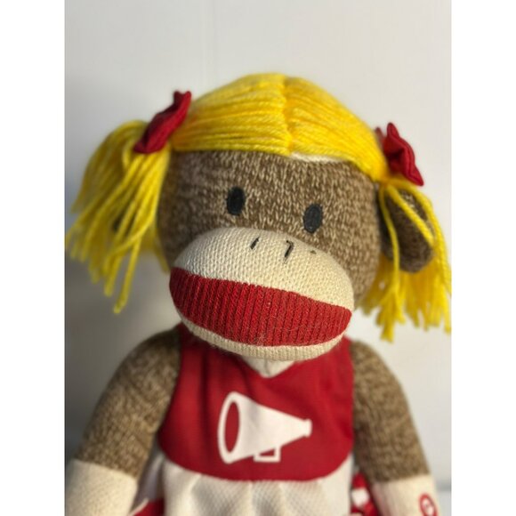 VTG Gemmy Animated Monkey Cheerleader Doll 12" - Sings Britney Spears & Dances! - Picture 1 of 4